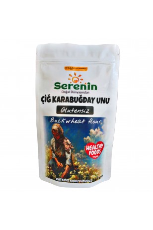 ÇİĞ KARABUĞDAY UNU GLUTENSİZ 500 GR