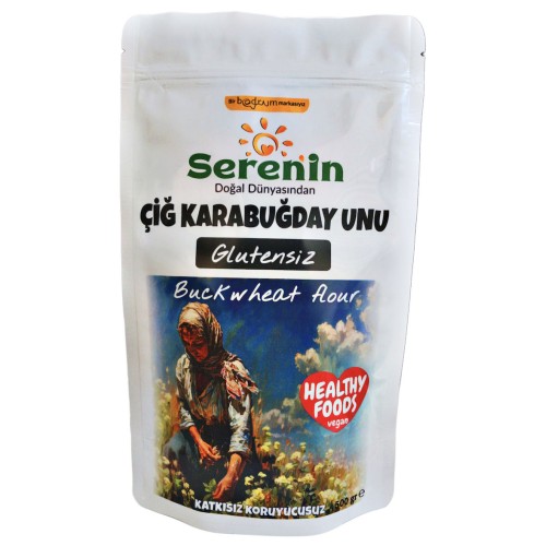 Çiğ Karabuğday Unu Glutensiz 500 gr.